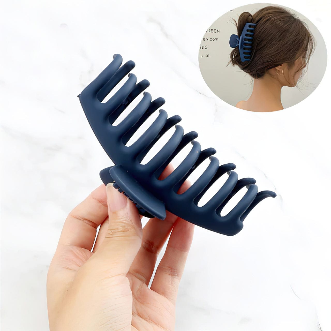 Lively® Soins & Accessoires cheveux Navy Pince anti-casse de cheveux | Lively®