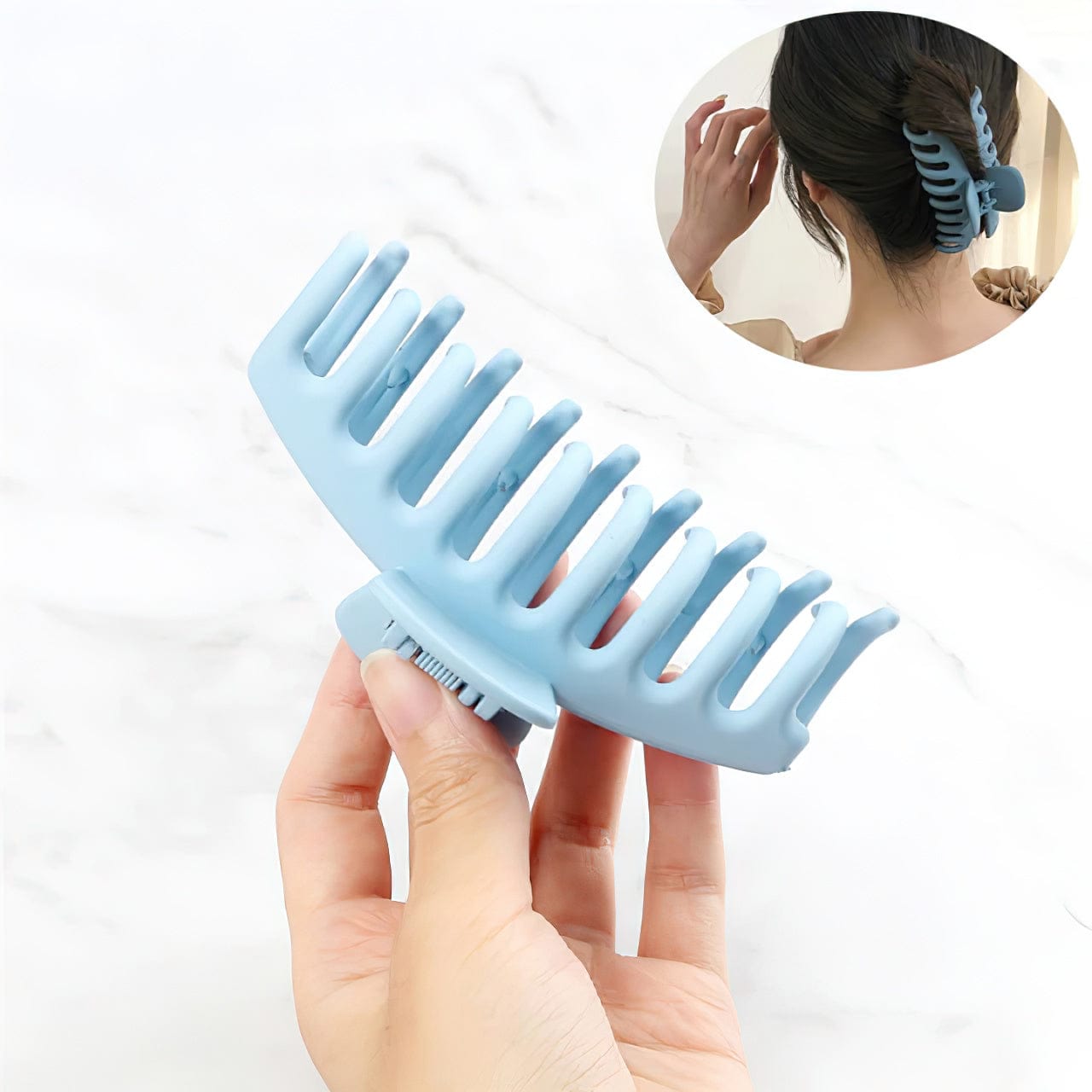 Lively® Soins & Accessoires cheveux Bleu Pince anti-casse de cheveux | Lively®